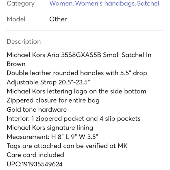 🌼🌼BEAUTIFUL MICHAEL KORS BAG🌼🌼 - Picture 9 of 9